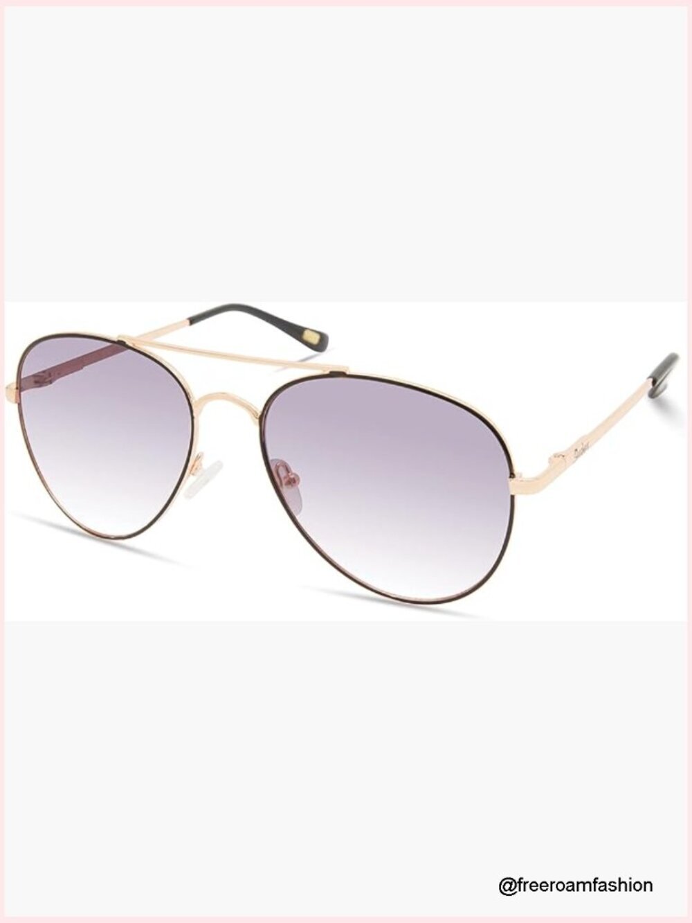Aviator Pilot Sunglasses with Gradient Lenses UV Protection Metal Frame